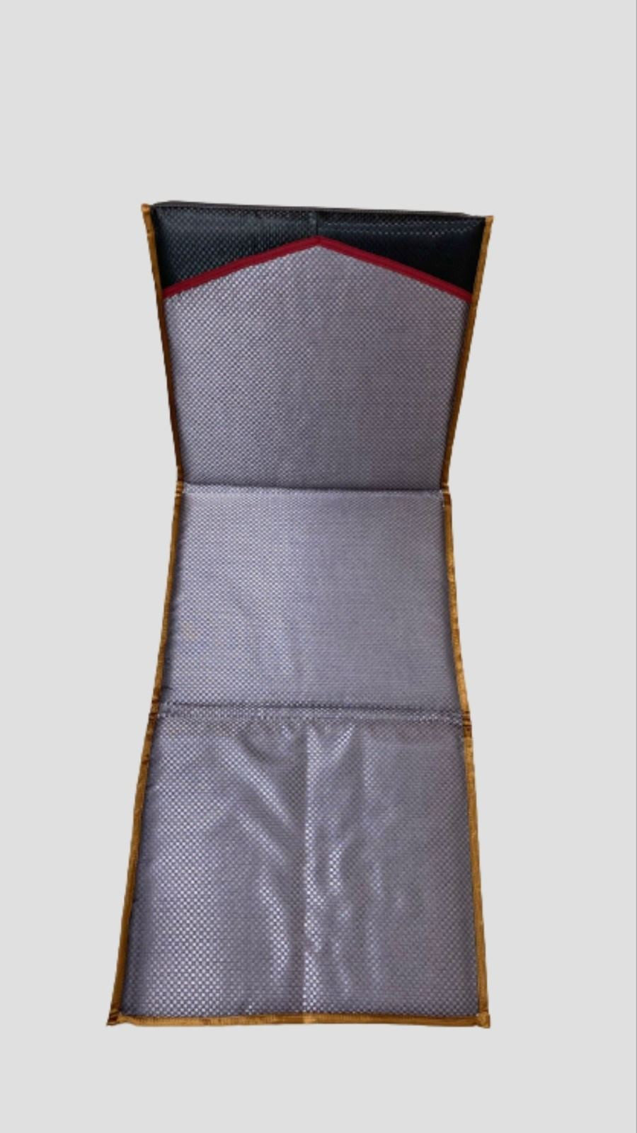Alfombra de rezo con respaldo 55x75x40