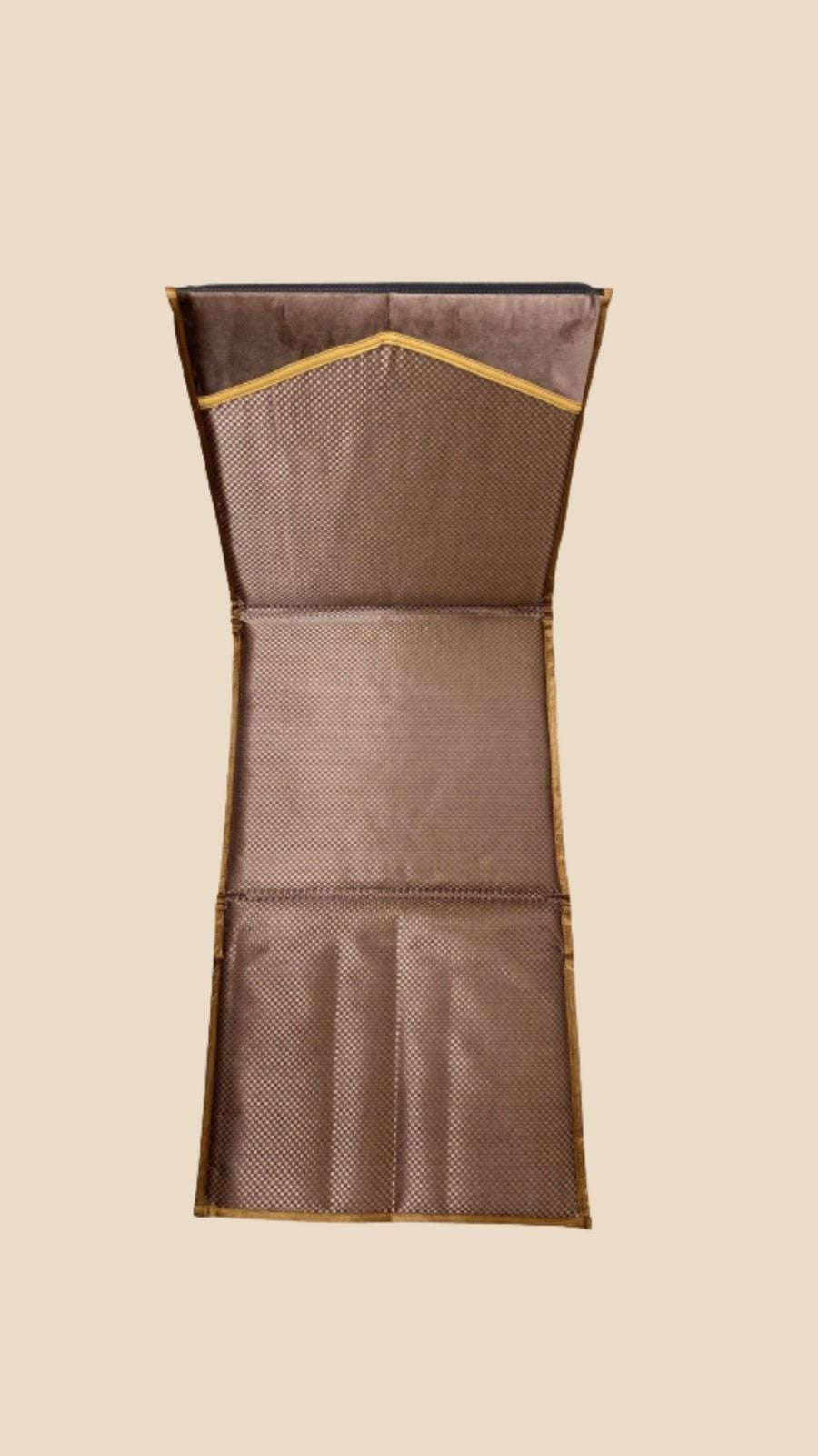Alfombra de rezo con respaldo 55x75x40