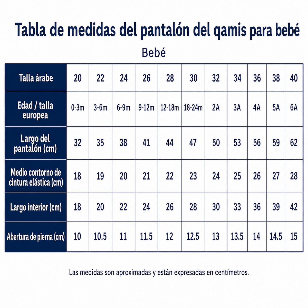 Qamis Afaq con Pantalón - Bebé