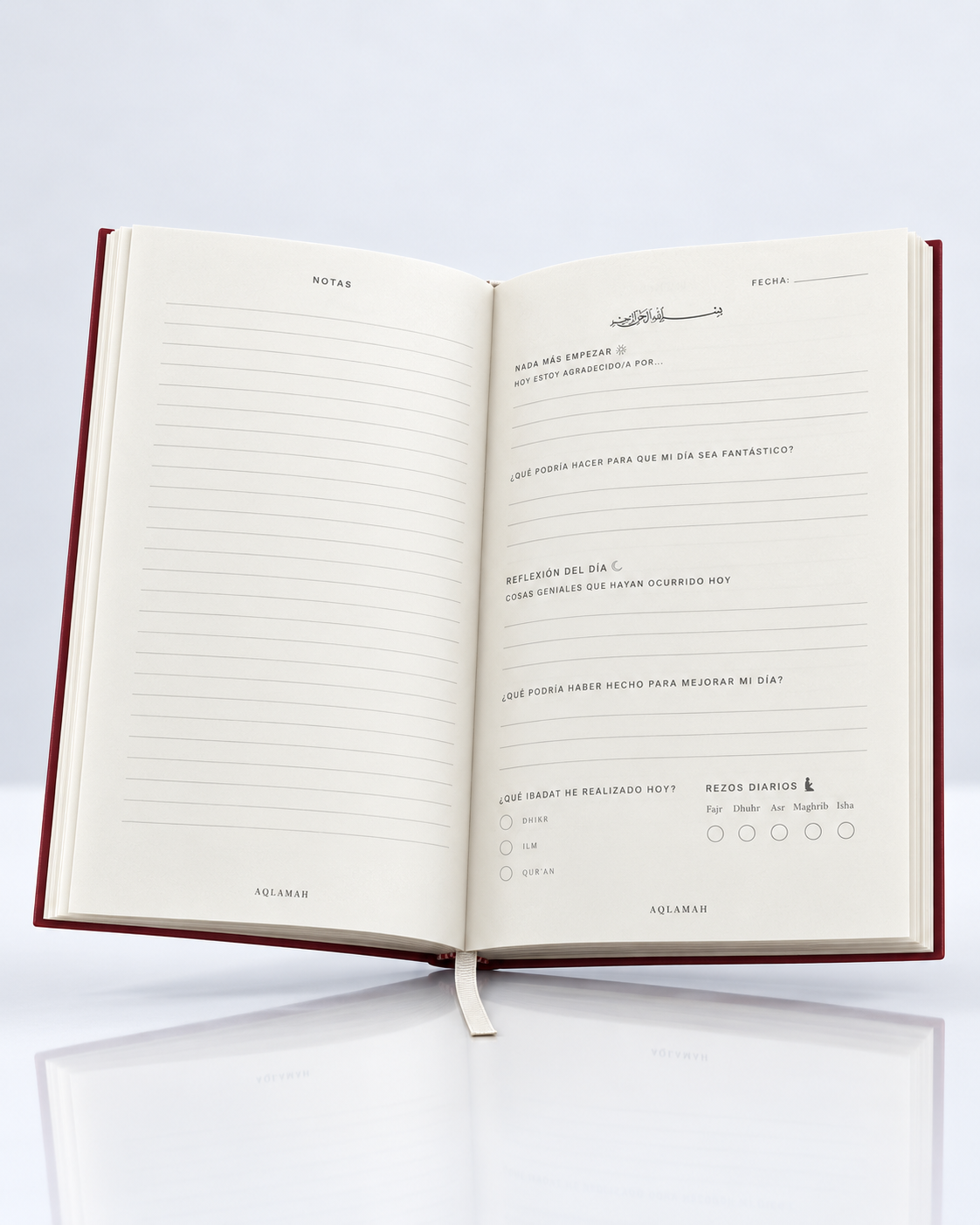 JOURNAL AQLAMAH – Diario islámico de autorreflexión